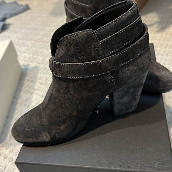 Rag and bone barrow boot asphalt suede. Size 8 - Picture 3 of 5